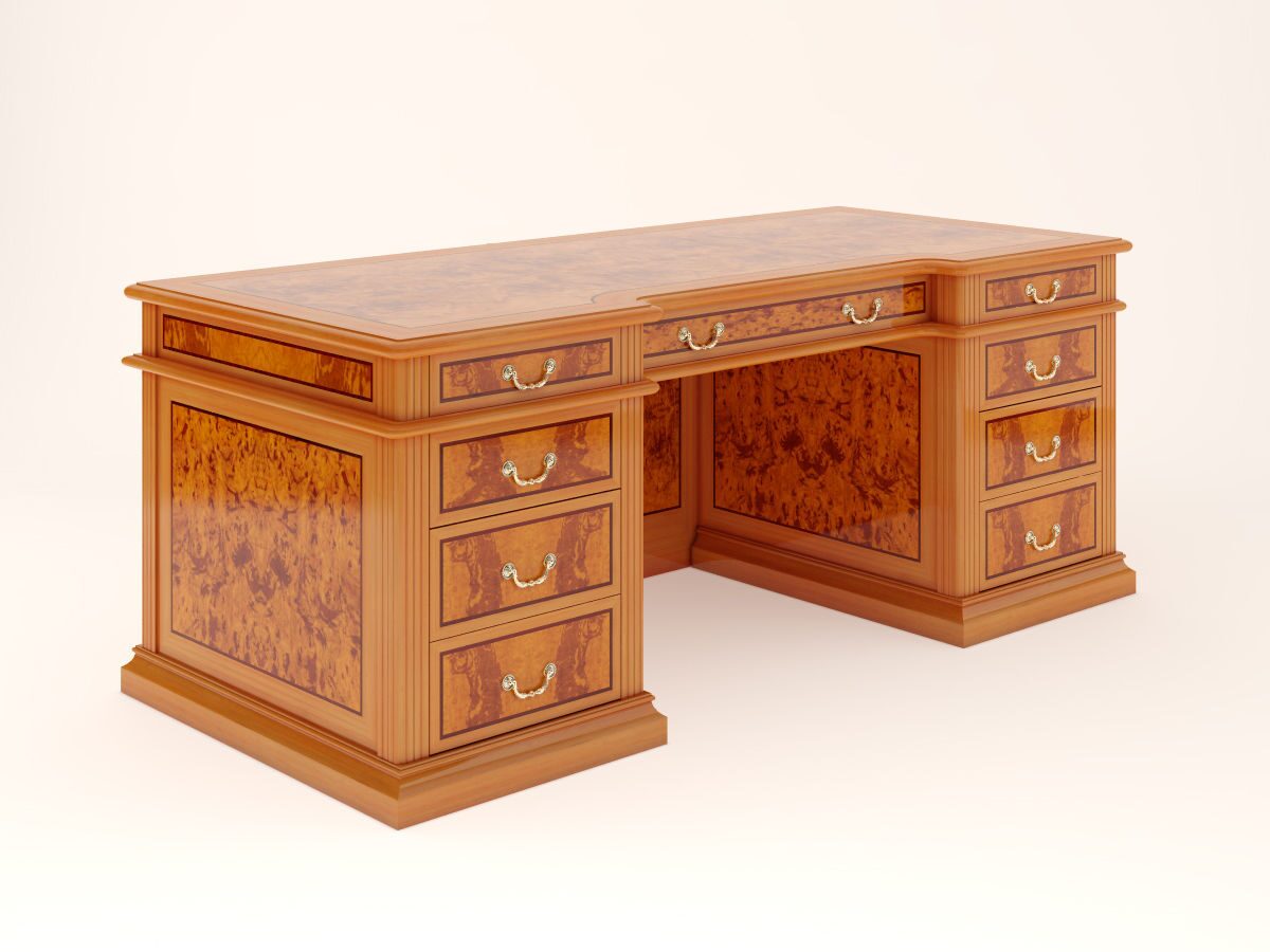 красивые деревянные письменные столы